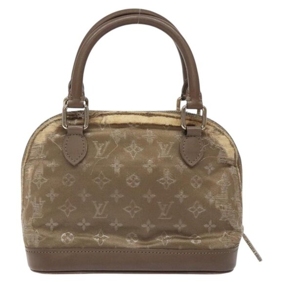 LOUIS VUITTON Monogram Satin Little Alma Hand Bag Gray M92147 LV Auth MY080 - Picture 2 of 16